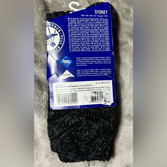 Birkenstock socks “Sydney” EU 39-42
BIRKENSTOCK
L8-L11 V / M6-M9½2
UK 5,5-8,0 - Picture 8 of 8